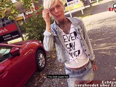 Fickdate mit blonder tätowierter Milf Vicky Hundt